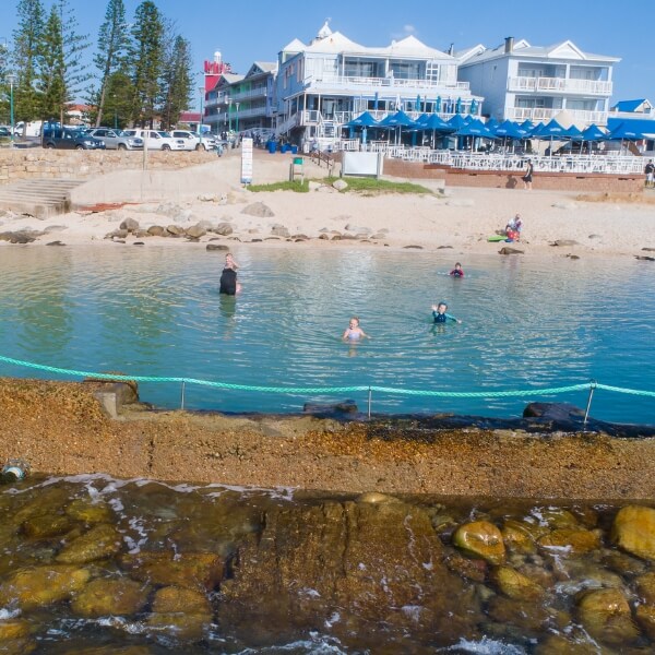 Safe swimming in Mossel Bay